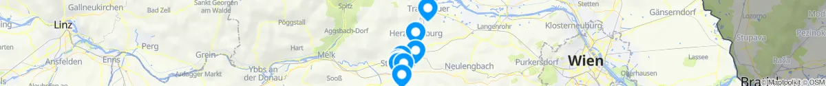 Map view for Pharmacies emergency services nearby Radlberg (Sankt Pölten (Stadt), Niederösterreich)